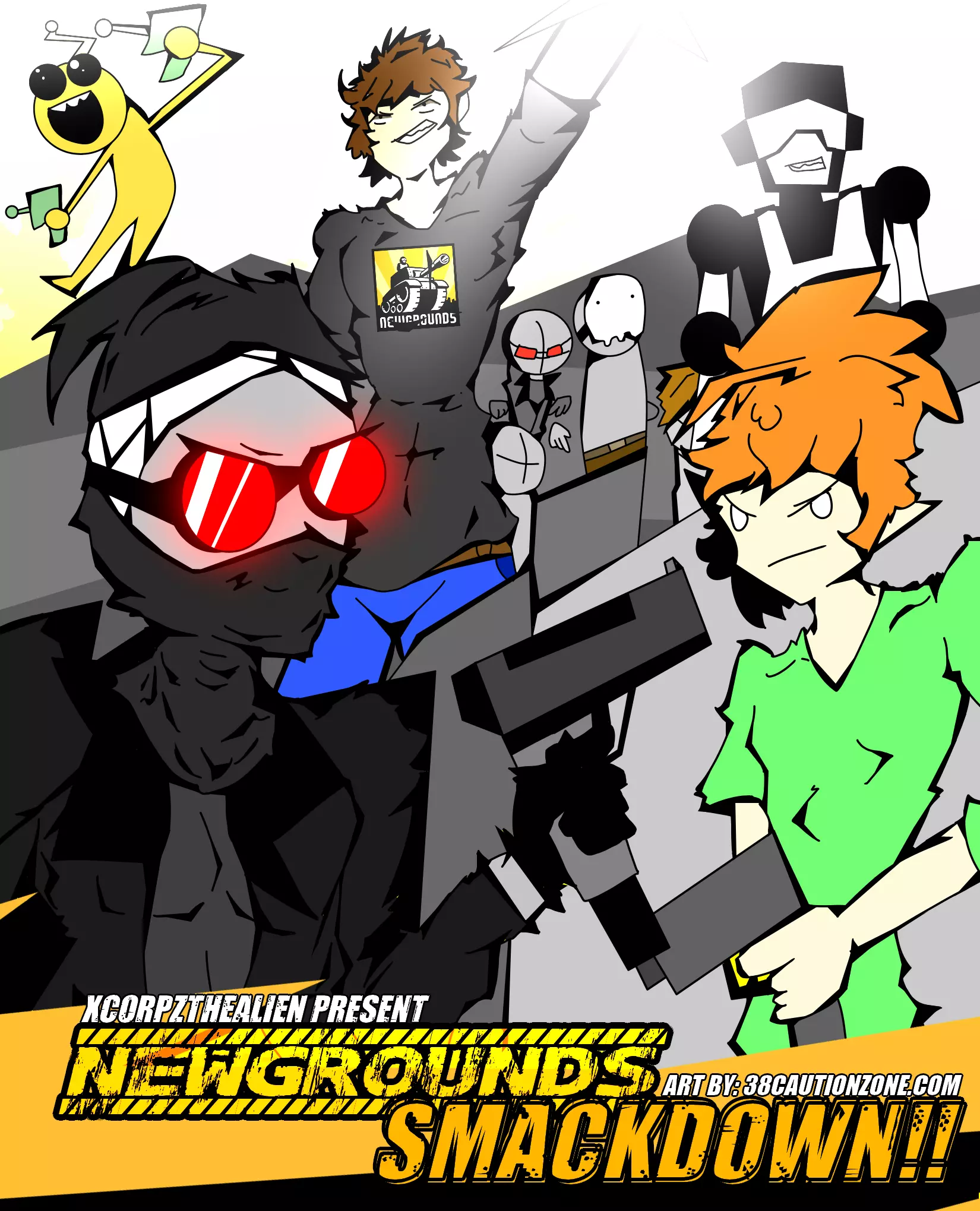Madness Combat poster (Madness Day 2022) by Sack333 on Newgrounds