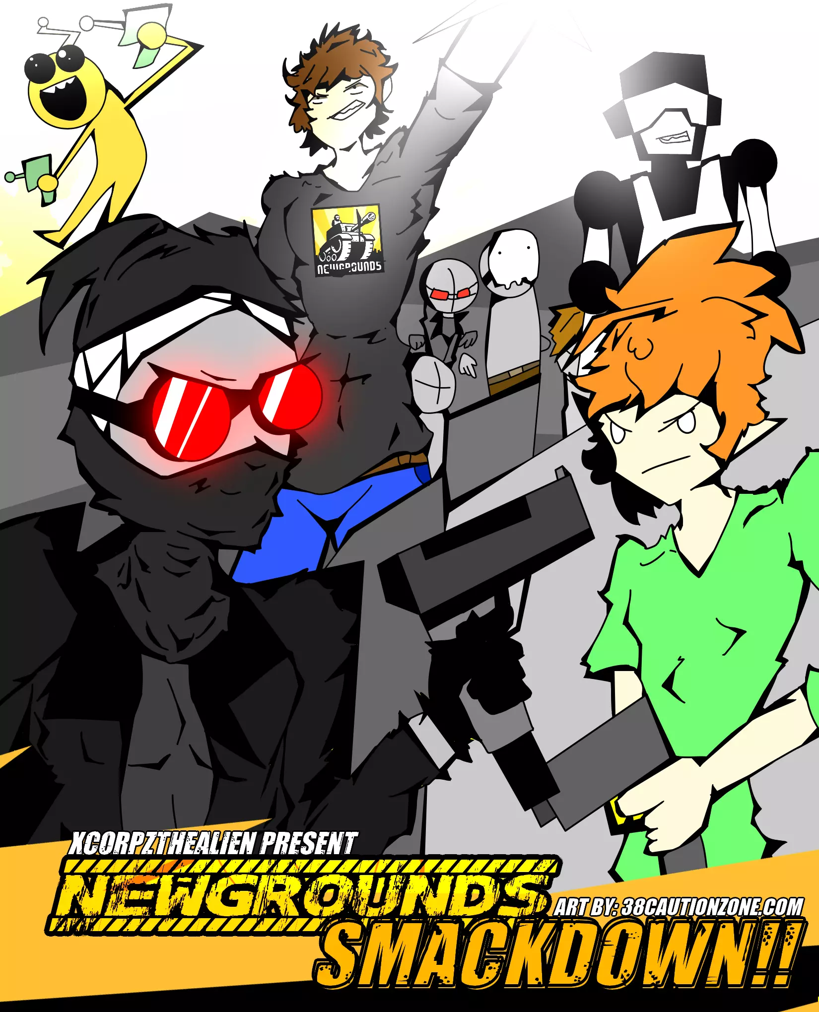 Madness Combat Newgrounds logo by FossyAnimates on Newgrounds